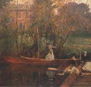 John Singer Sargent A Boating Party (mk18) France oil painting artist